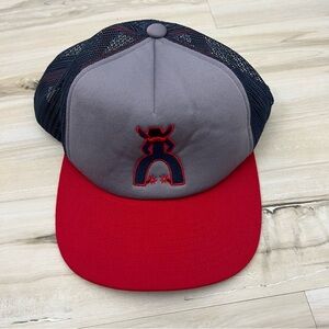 Hooey Red and Gray Trucker Hat